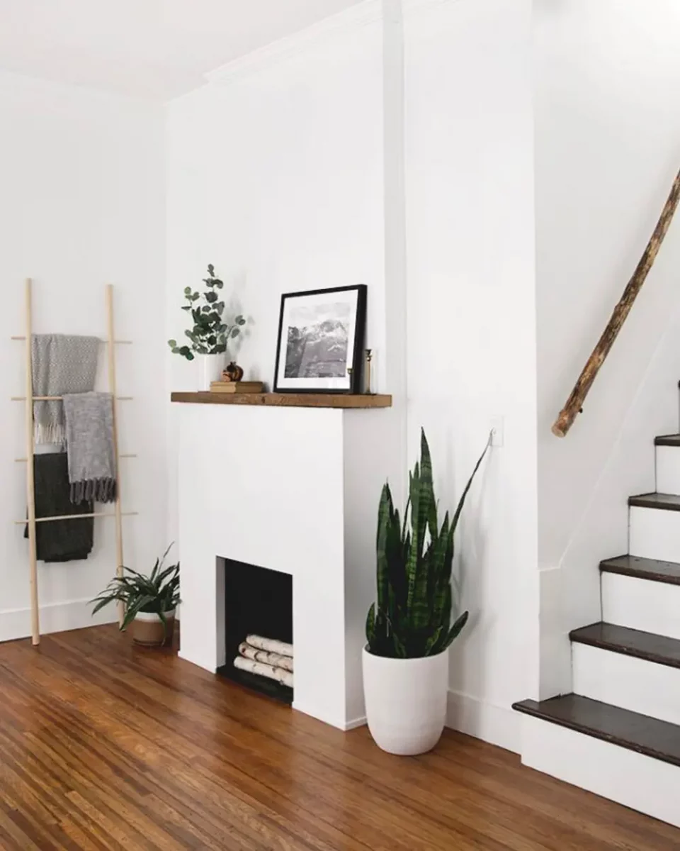 cheminee noel diy minimaliste