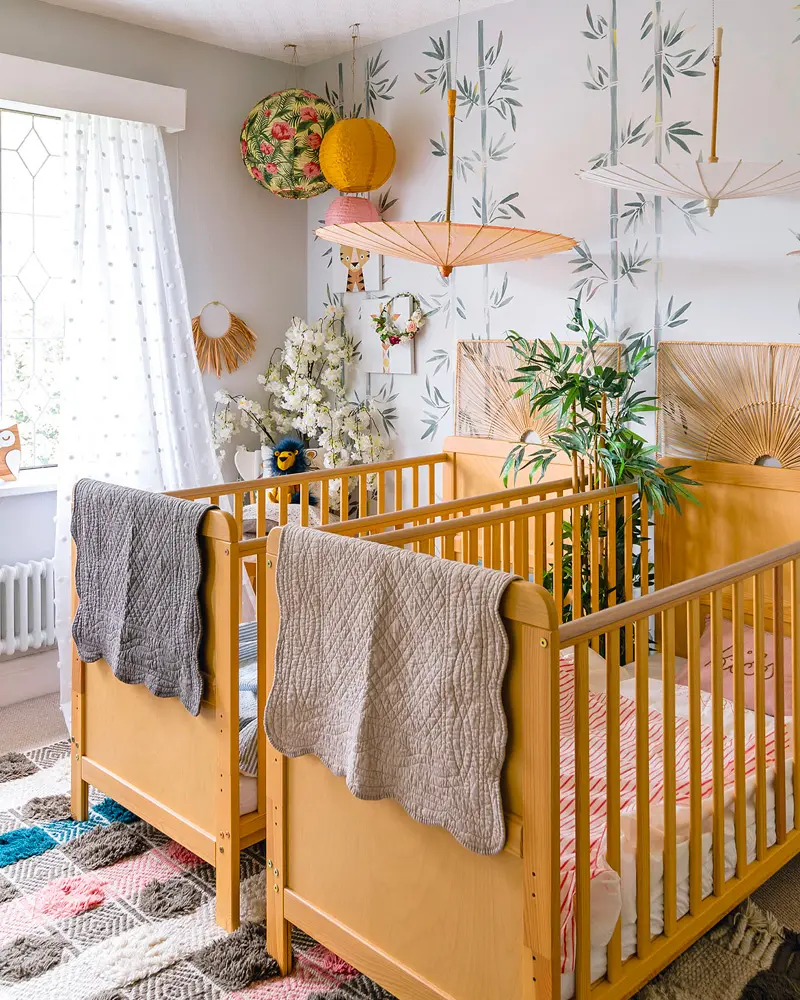 deco chambre bebe zen coloree