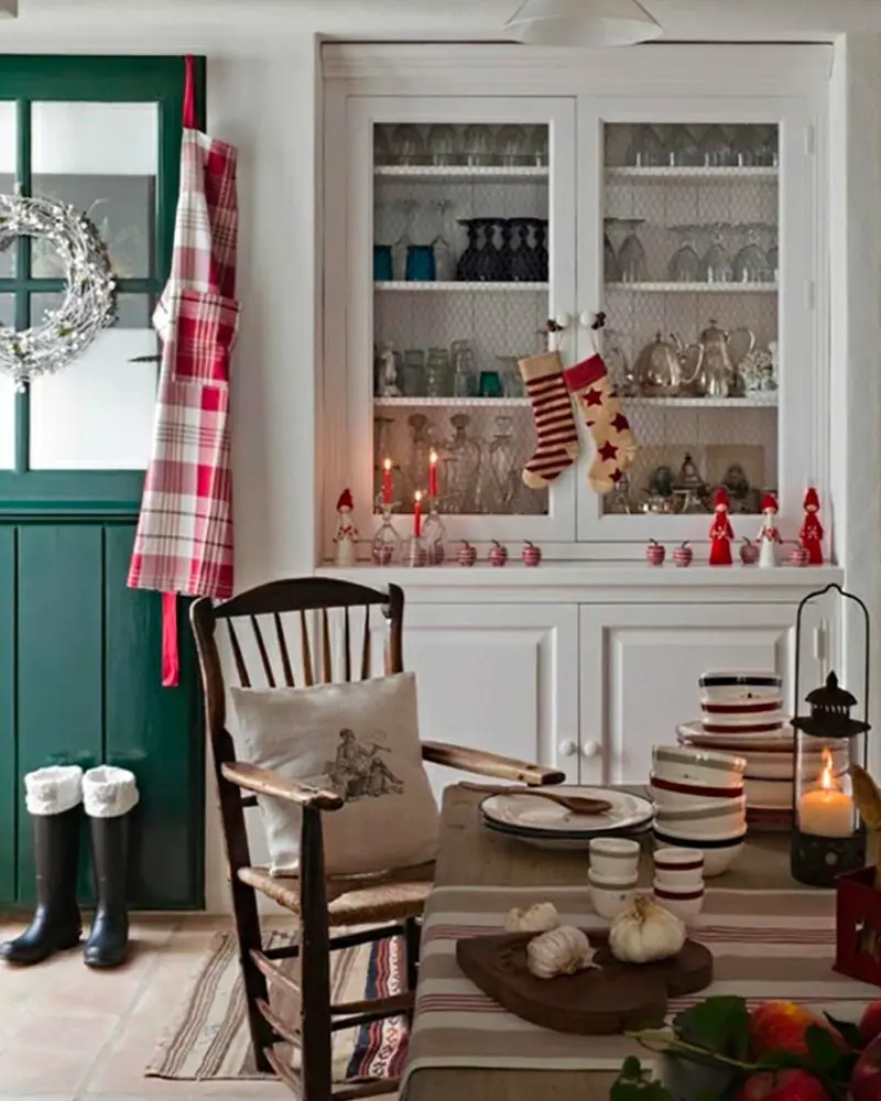 deco noel scandinave traditionnelle