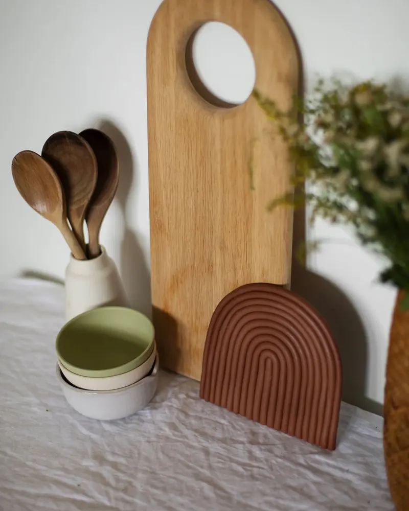 dessous de plat arc en ciel diy