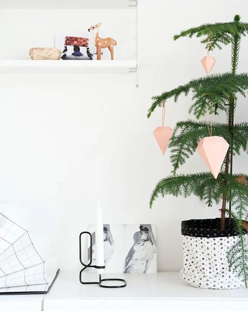 deco noel scandinave graphique