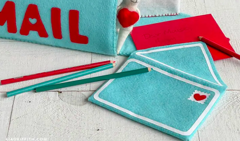 fabriquer enveloppe saint valentin diy