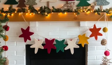 fabriquer guirlande noel diy