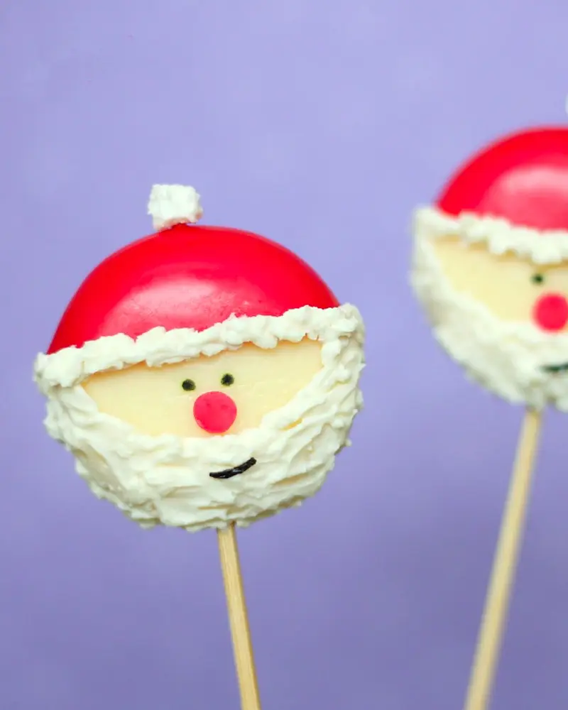 recette noel enfant pere noel babybel