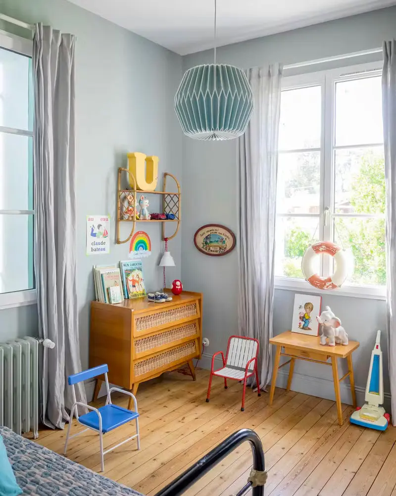 deco chambre enfant vintage