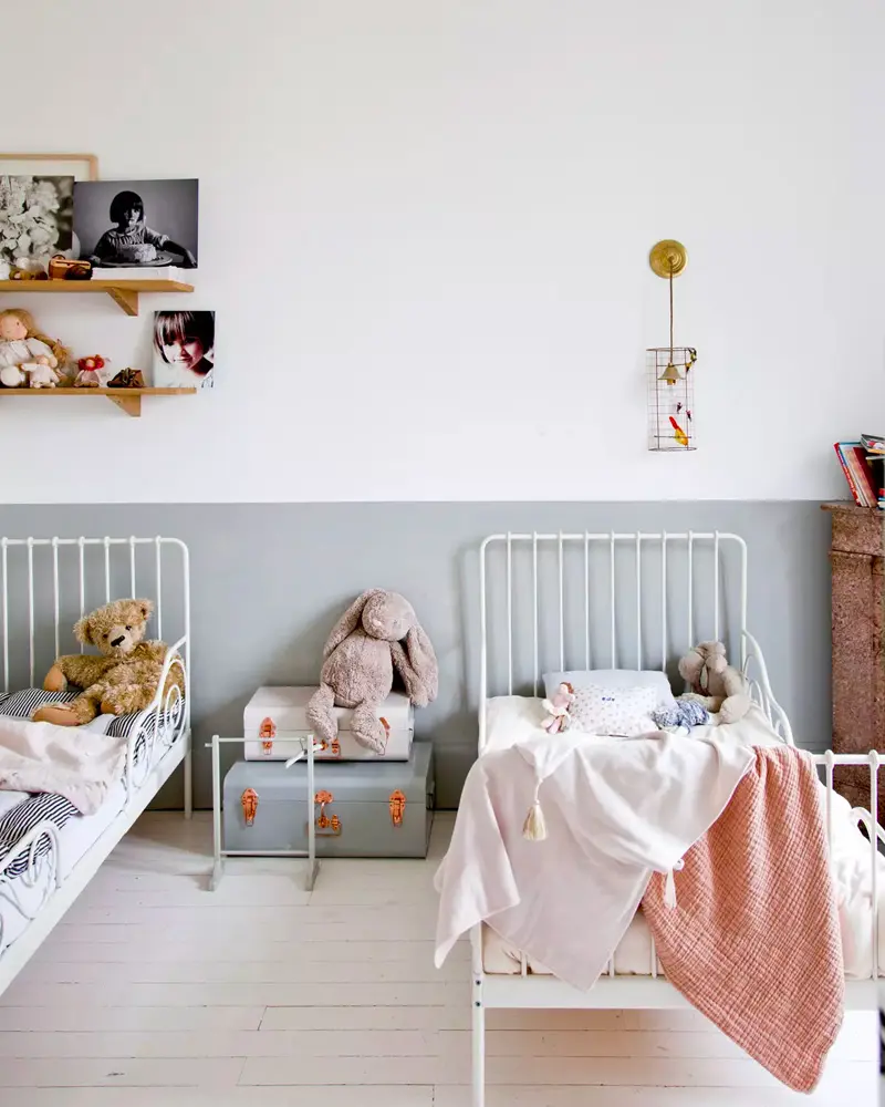 deco chambre enfant vintage blanc
