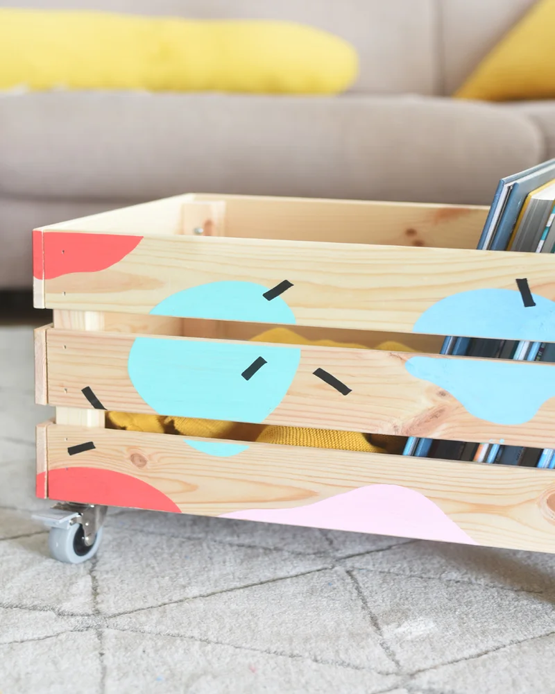 customisation caisse knagglig avec marqueurs pilot diy votre intérieur