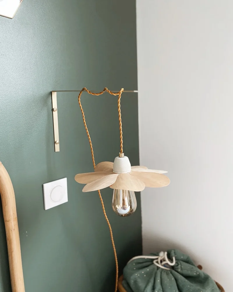 diy baladeuse fleur décorative diy la chambre