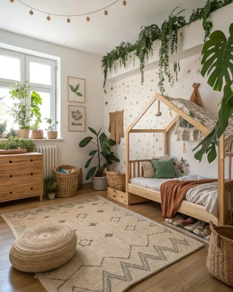 deco enfant ethnique beige