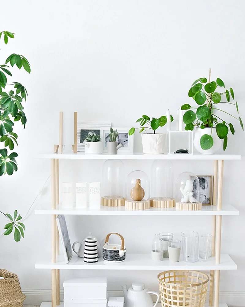 etagere bibliotheque diy deco salon