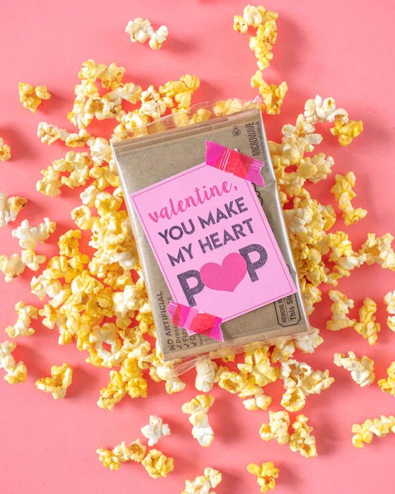 4 popcorn cadeau diy saint valentin homme