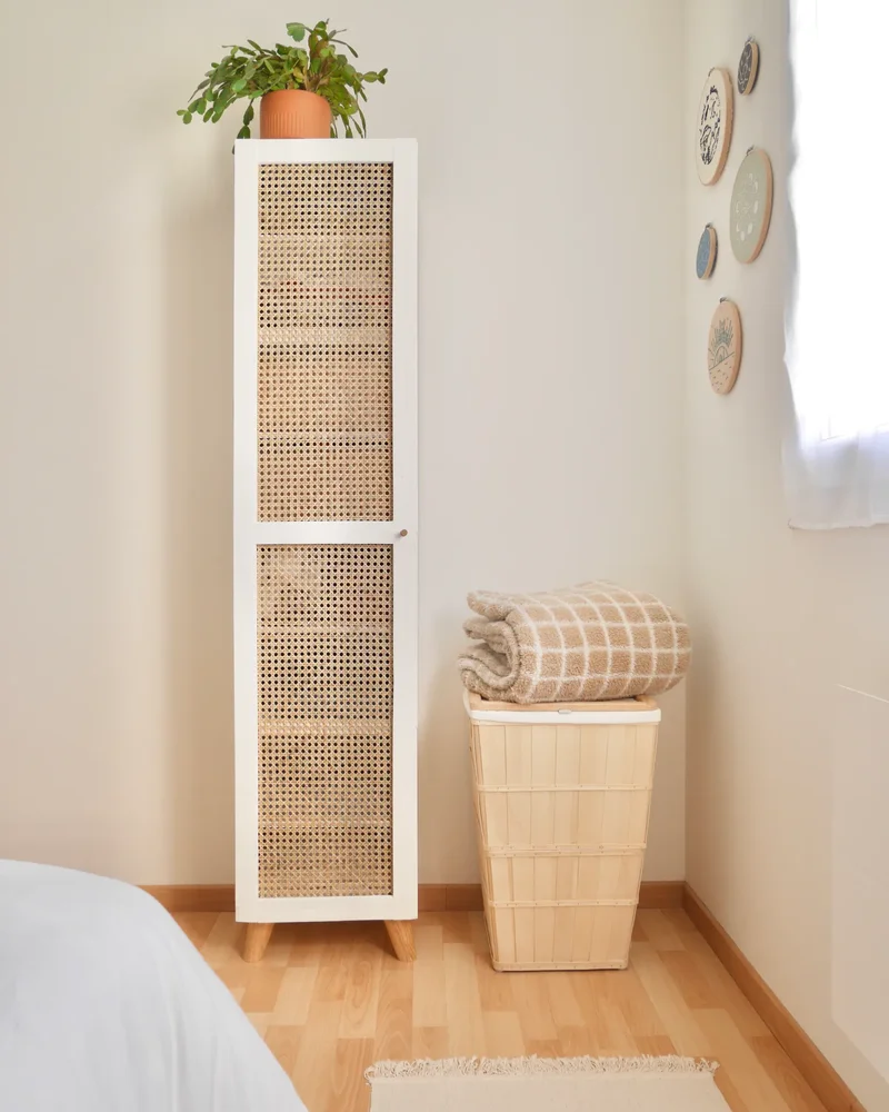 armoire porte cannage diy