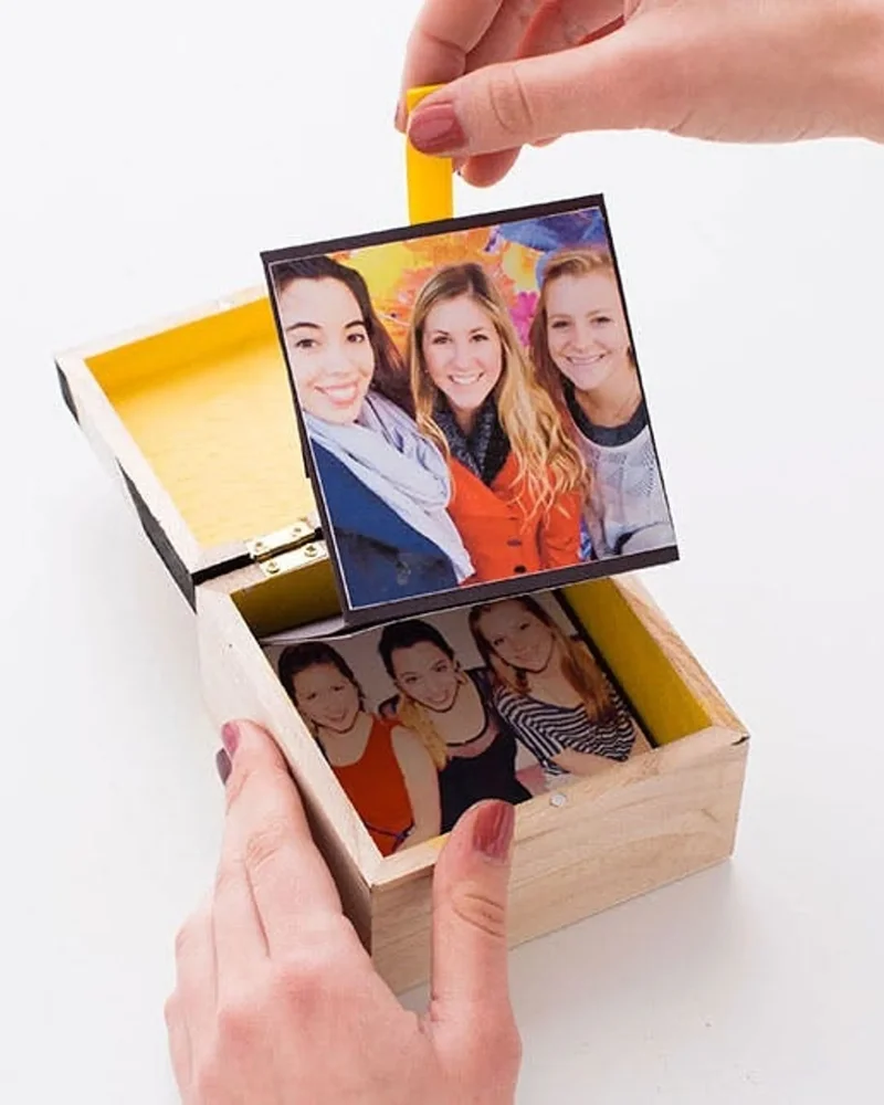 6 boite photo cadeau diy saint valentin homme