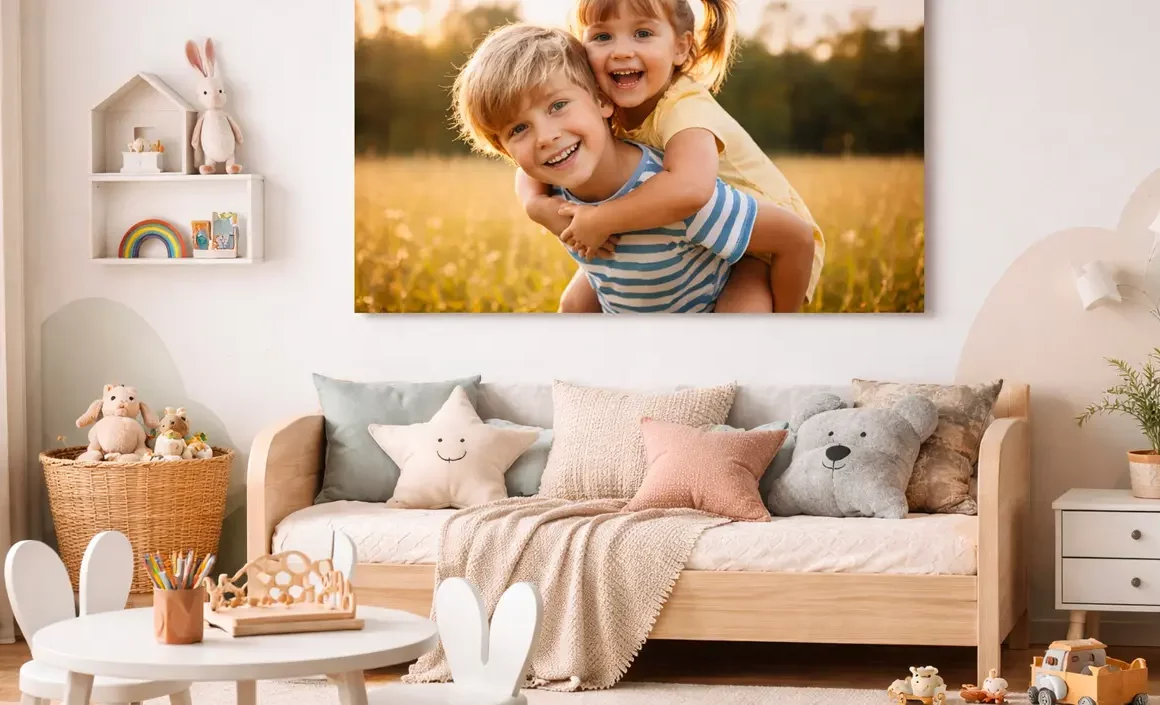 deco enfant toile photo
