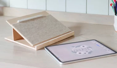 fabriquer accessoire tablette diy