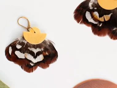 fabriquer boucle oreille diy