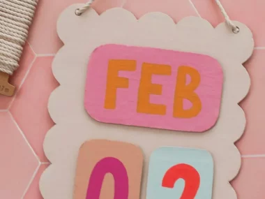 fabriquer calendrier perpetuel diy