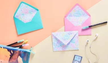 fabriquer enveloppe diy