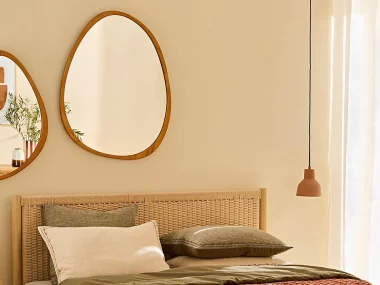 miroir arrondi organique