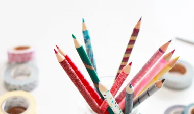 personnaliser crayon diy
