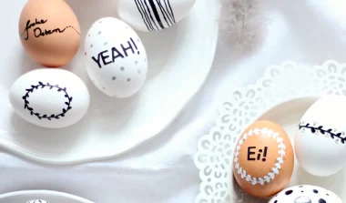 personnaliser oeuf paques diy