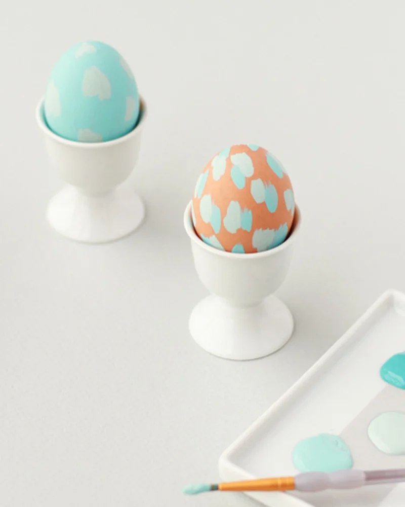 oeuf paques diy peinture moderne
