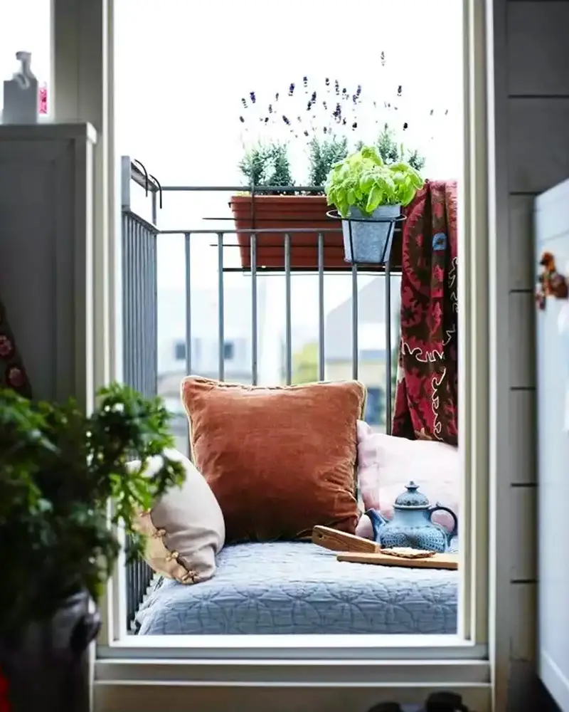 deco mini balcon scandinave