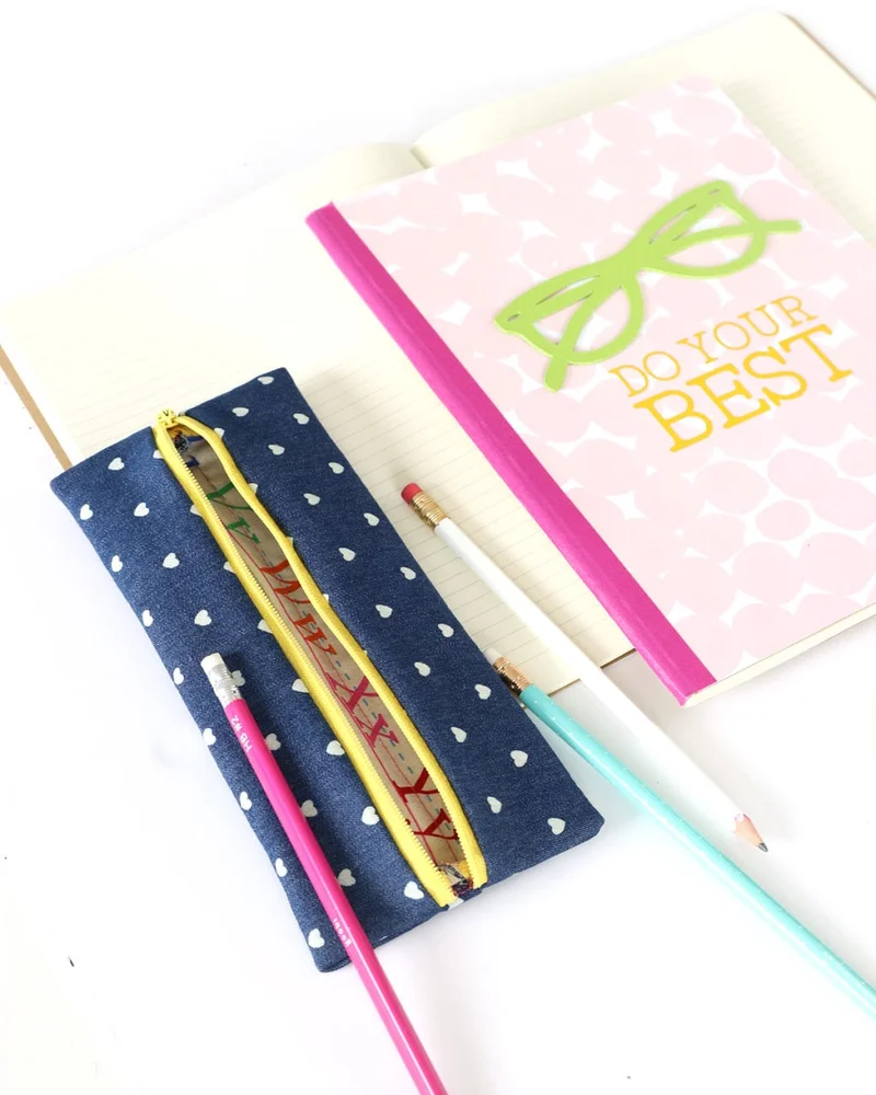 trousse tissu diy