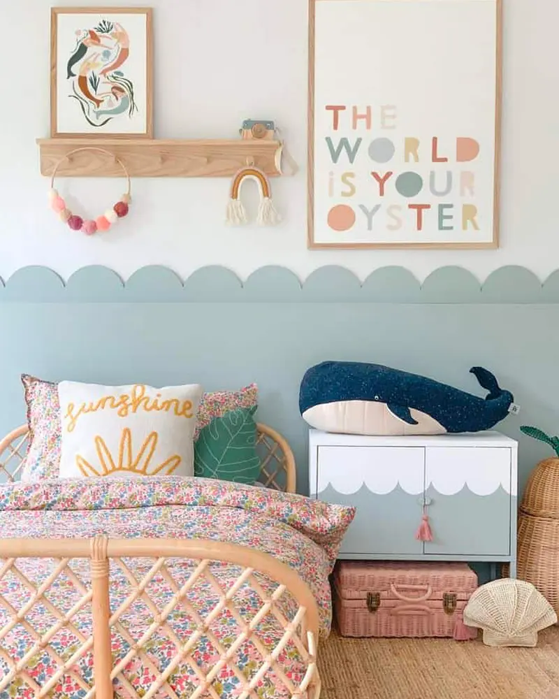 deco chambre enfant plage nature