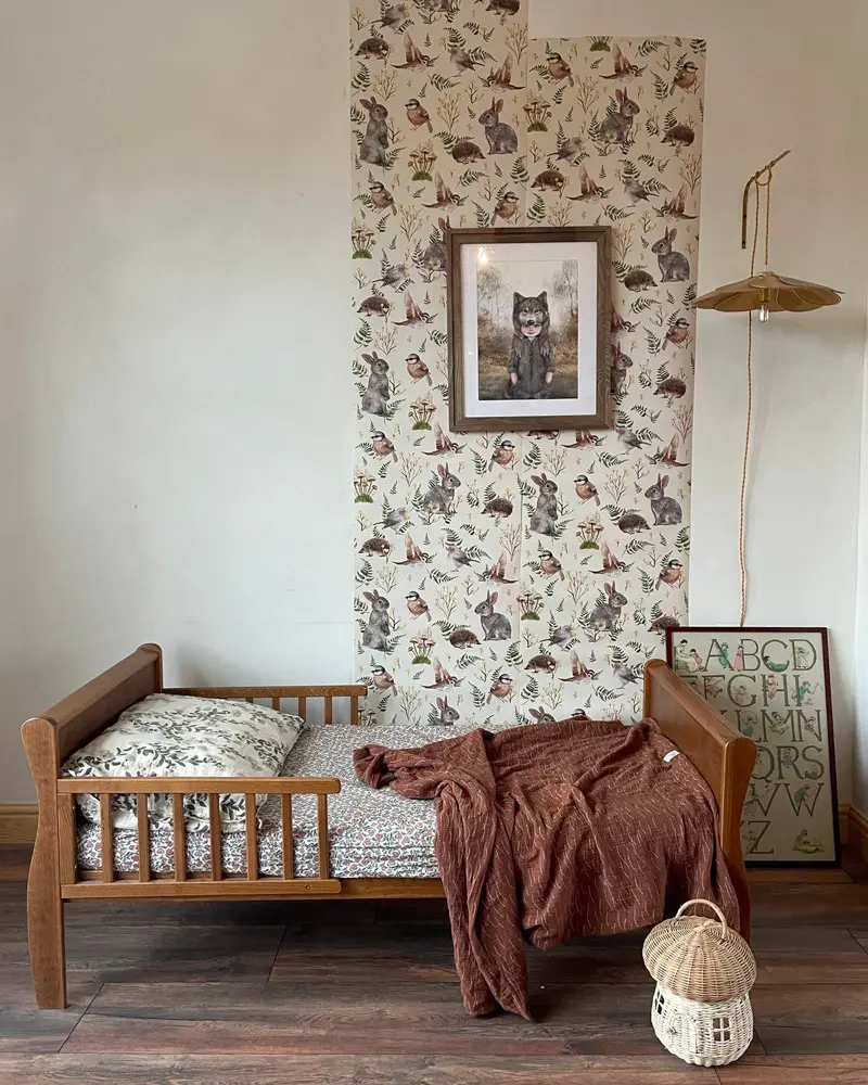 deco chambre enfant foret vintage