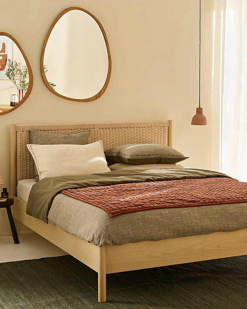 Miroir organique bois La Redoute