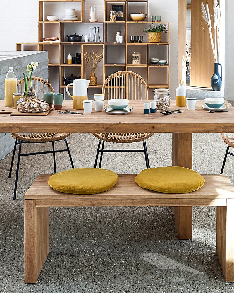 Banc de salle à manger en pin massif La Redoute