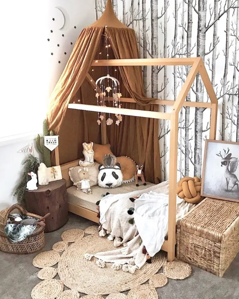 deco chambre enfant cabane