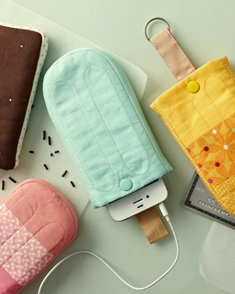 housse telephone glace diy