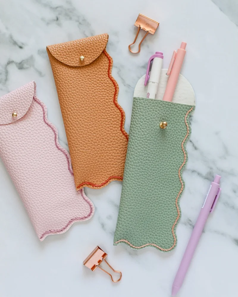 trousse diy cuir ondule