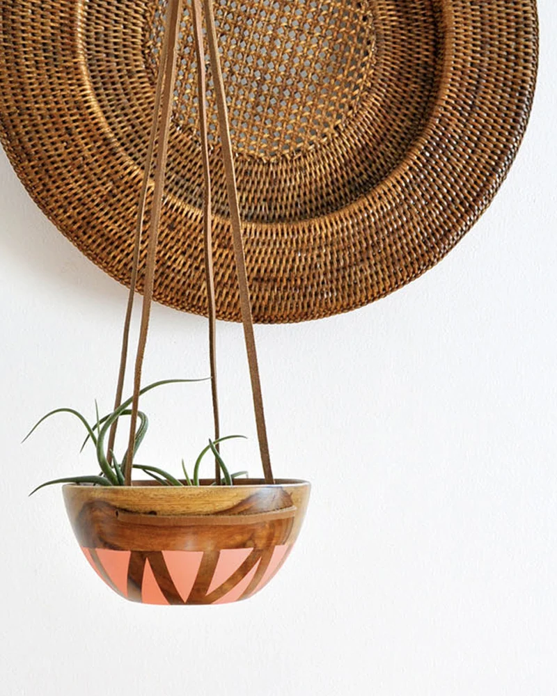 bol bois suspendu diy