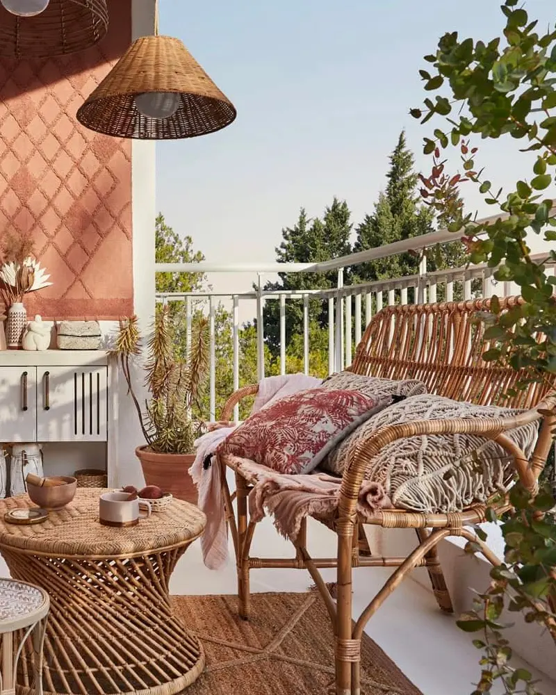 deco balcon boheme cosy