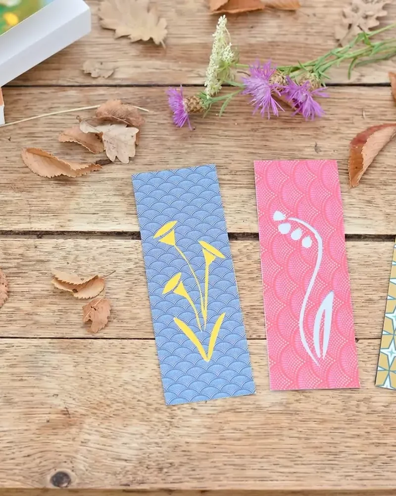 marque page diy papier decoupe