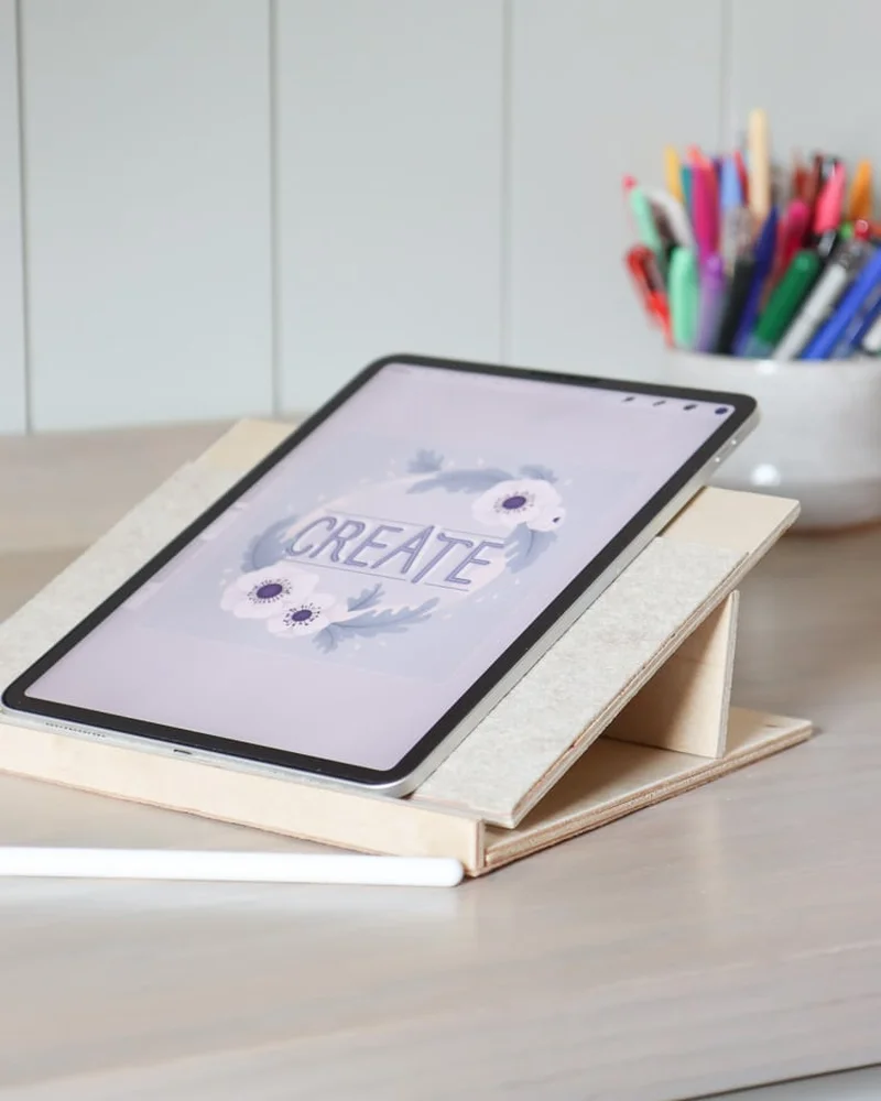 support tablette diy balsa