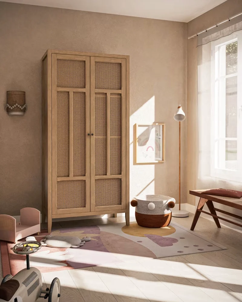 armoire parisienne en cannage Maisons du Monde