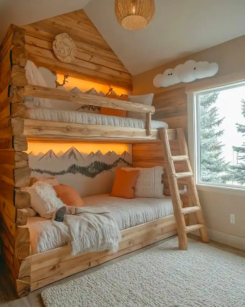 deco chambre enfant cabane