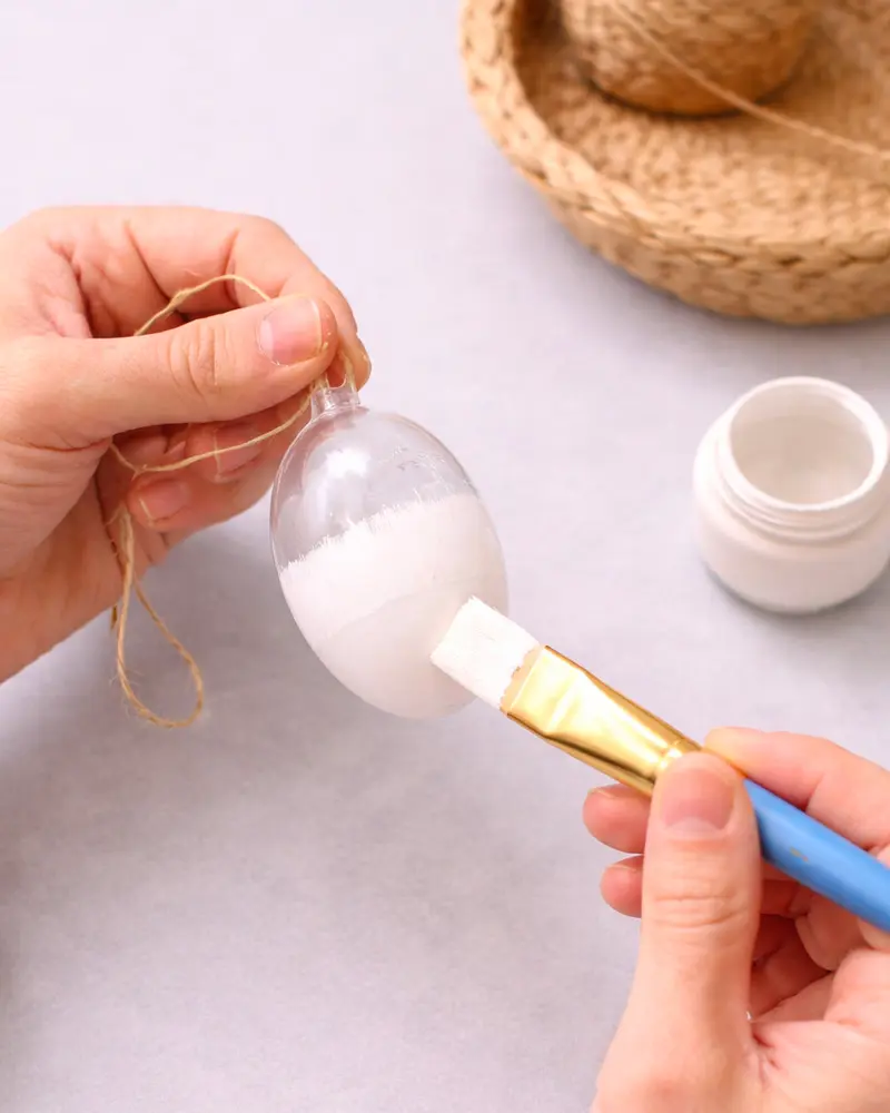 fabriquer oeuf paques marbre diy etape