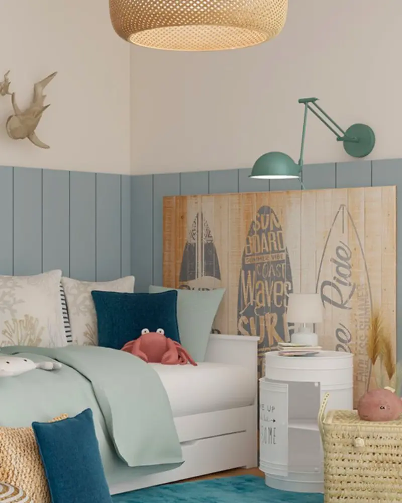 deco chambre enfant plage
