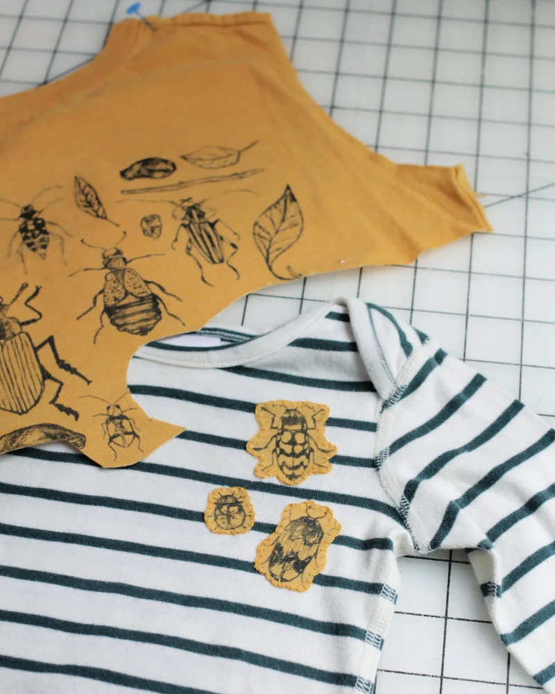 tee shirt diy patch