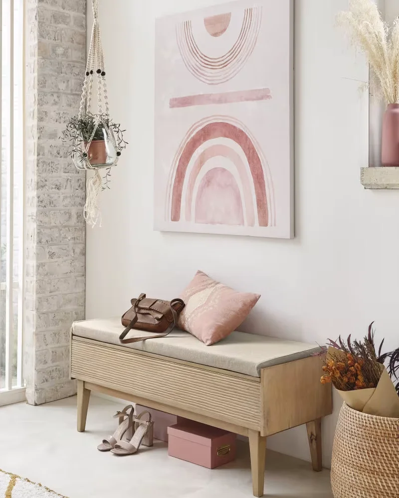 banc d'entrée avec coffre Maisons du Monde