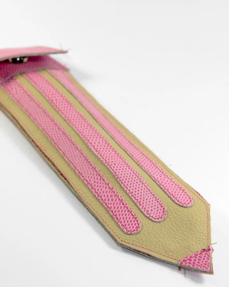 trousse forme crayon diy simili cuir