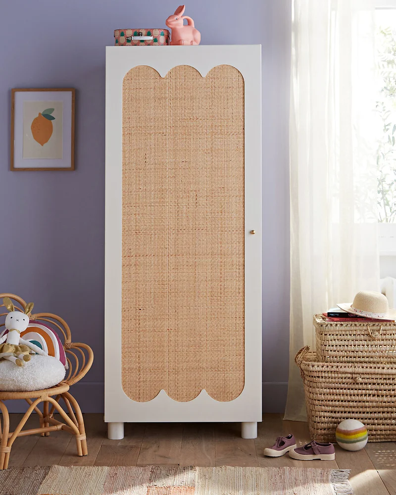 armoire en cannage écrue La Redoute