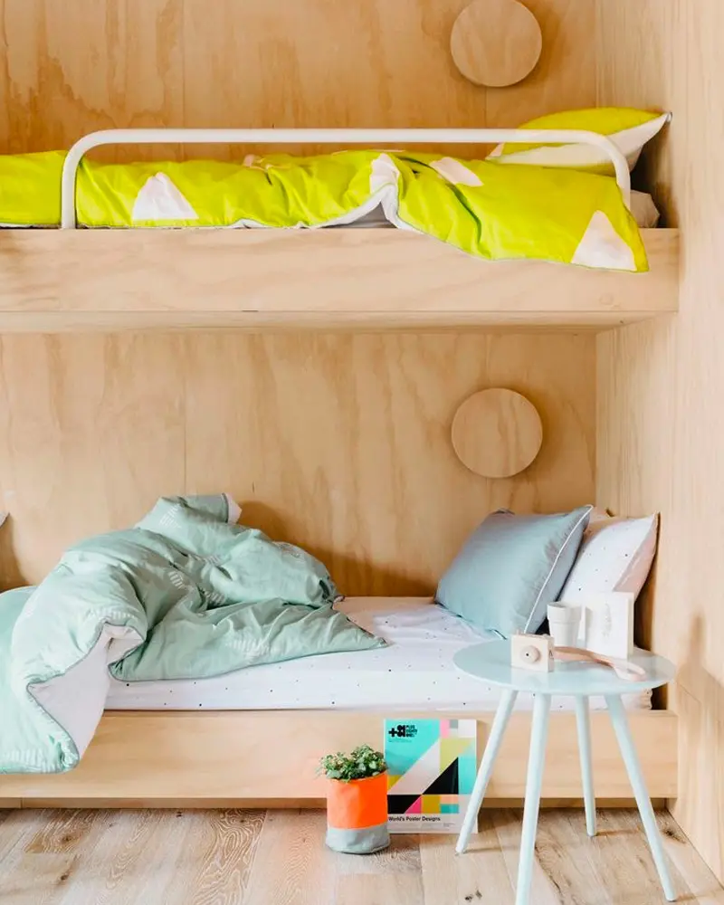 deco dortoir enfant bois