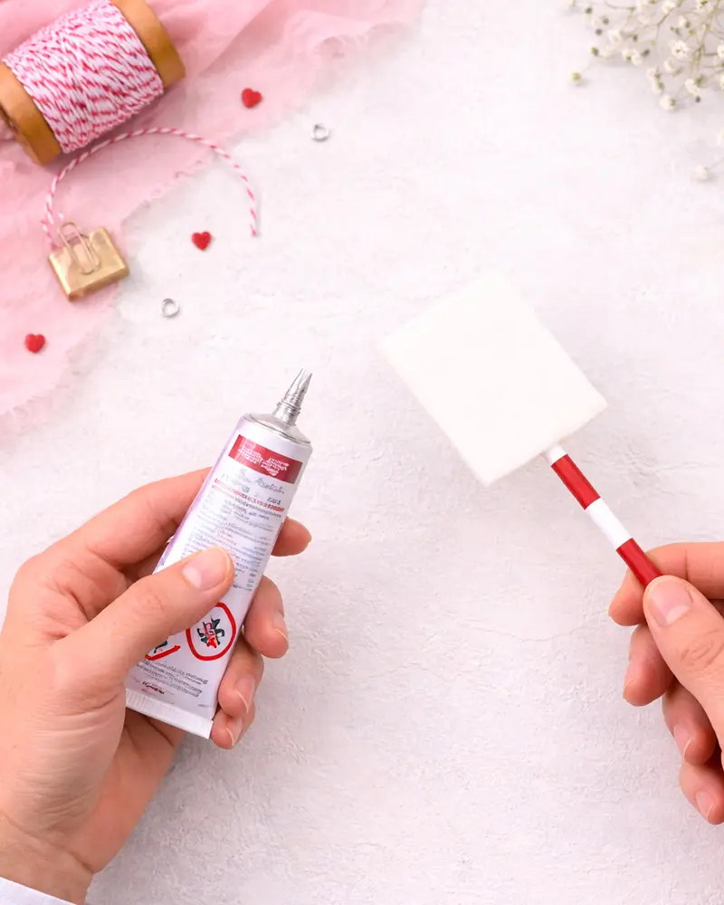 fabriquer fleche diy saint valentin etape