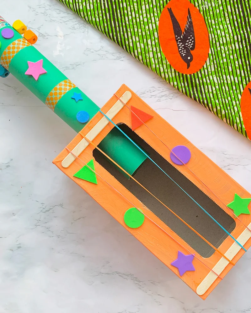 guitare carton diy